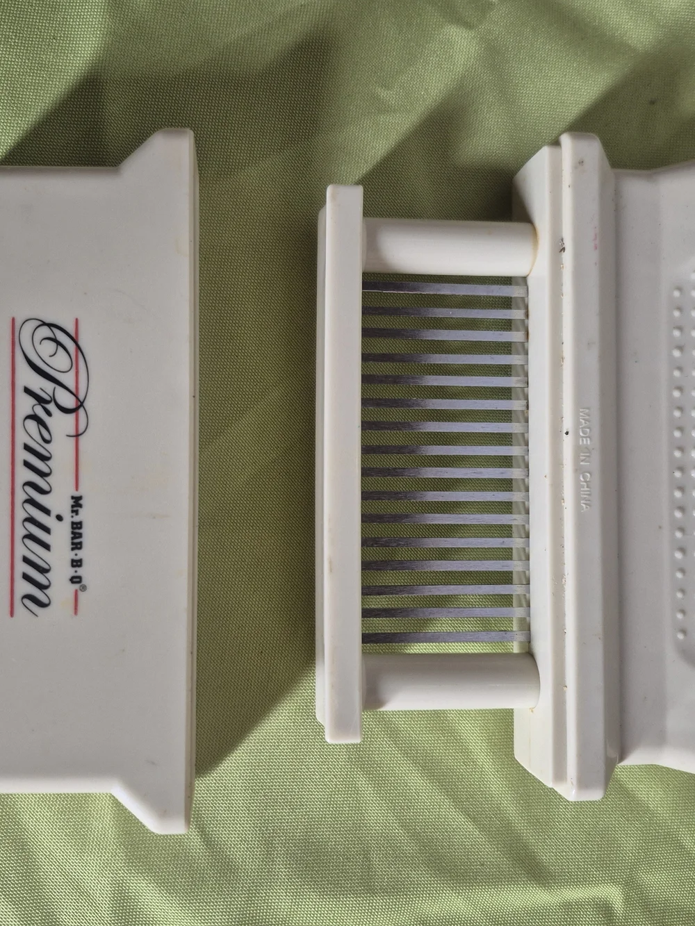 Mr. BAR-B-Q Premium White Plastic Meat Tenderizer